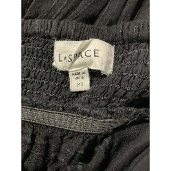 Lspace x Revolve 'Zuri' Black Viscose Dress Size M - Picture 6 of 6